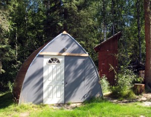 Bow Roof Shed
